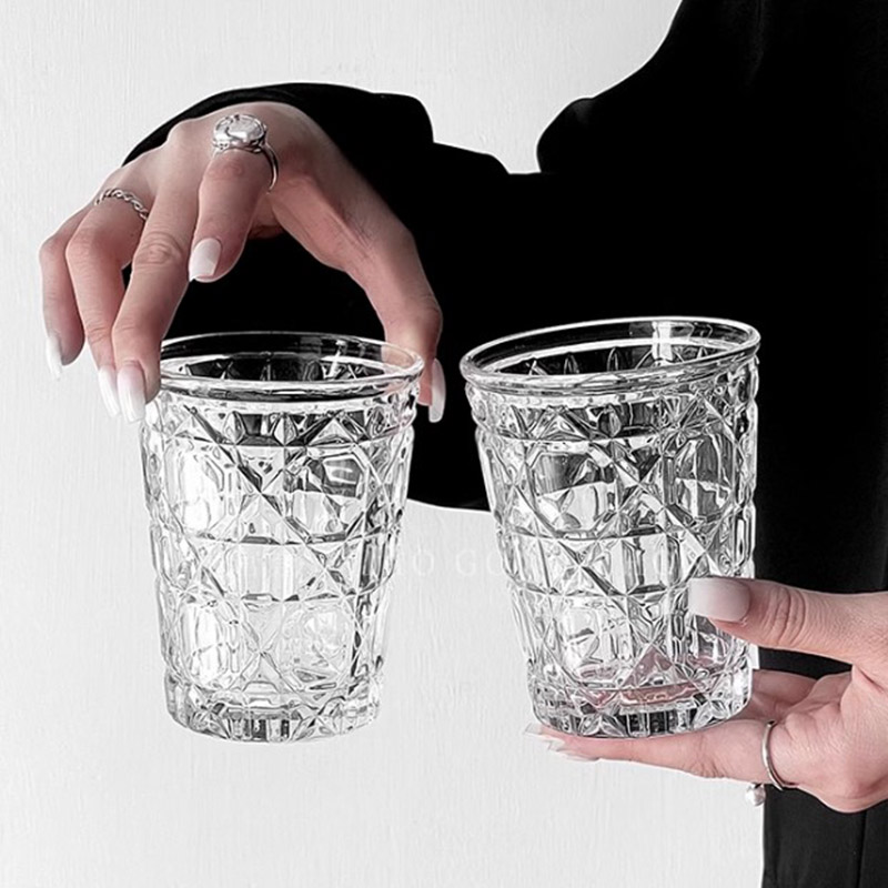 Wine Beer Whiskey - خمر الماس منقوشة ، زجاج النبيذ