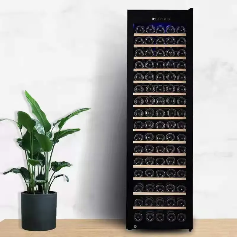 Wine Beer Mix - ثلاجة زجاجات كهربائية ثنائية المنطقة من