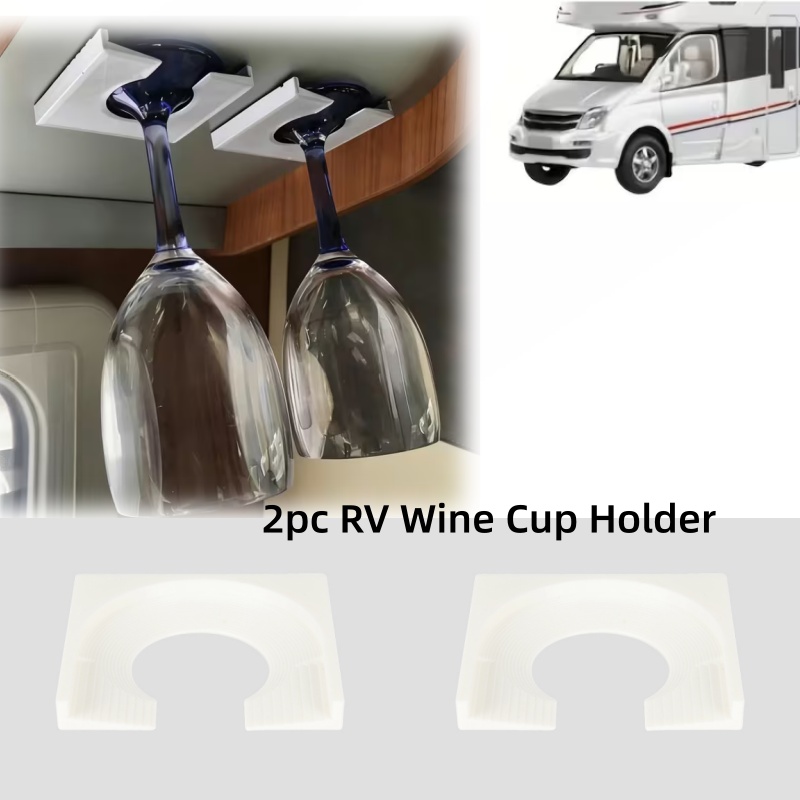 Wine & Beer Shop Photos - حامل كؤوس النبيذ للمركبات الترفيهية والكرفانات،