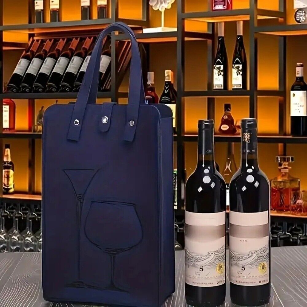 Wine & Beer Shop Photos - حقيبة نبيذ حمراء عالية الجودة من