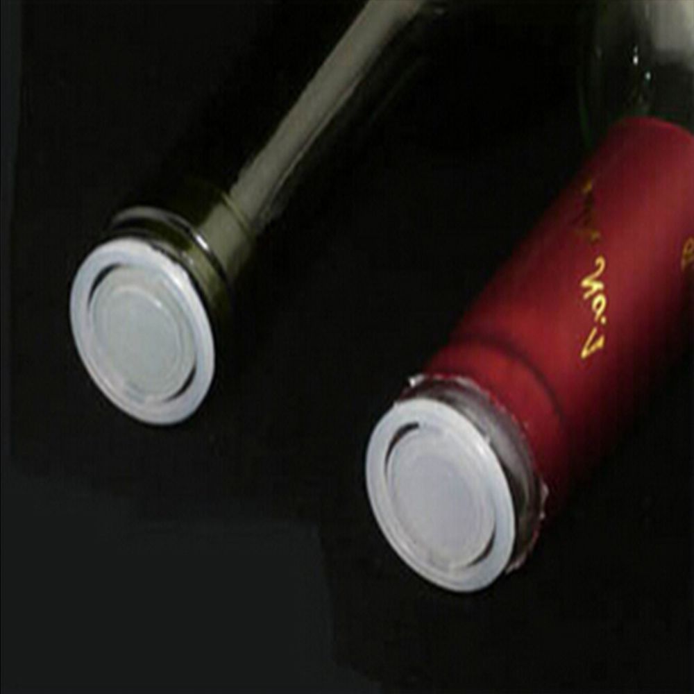 Wine Beer Type - أغطية زجاجات البيرة والنبيذ الشفافة السميكة،