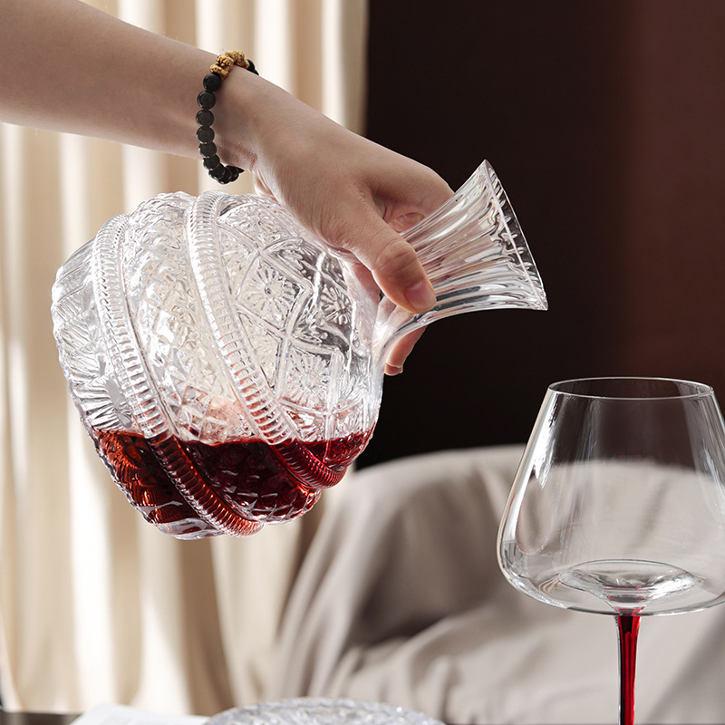 DEOUNY إناء النبيذ الدوار الما - مراجعة Wine Beer Whiskey وسعره