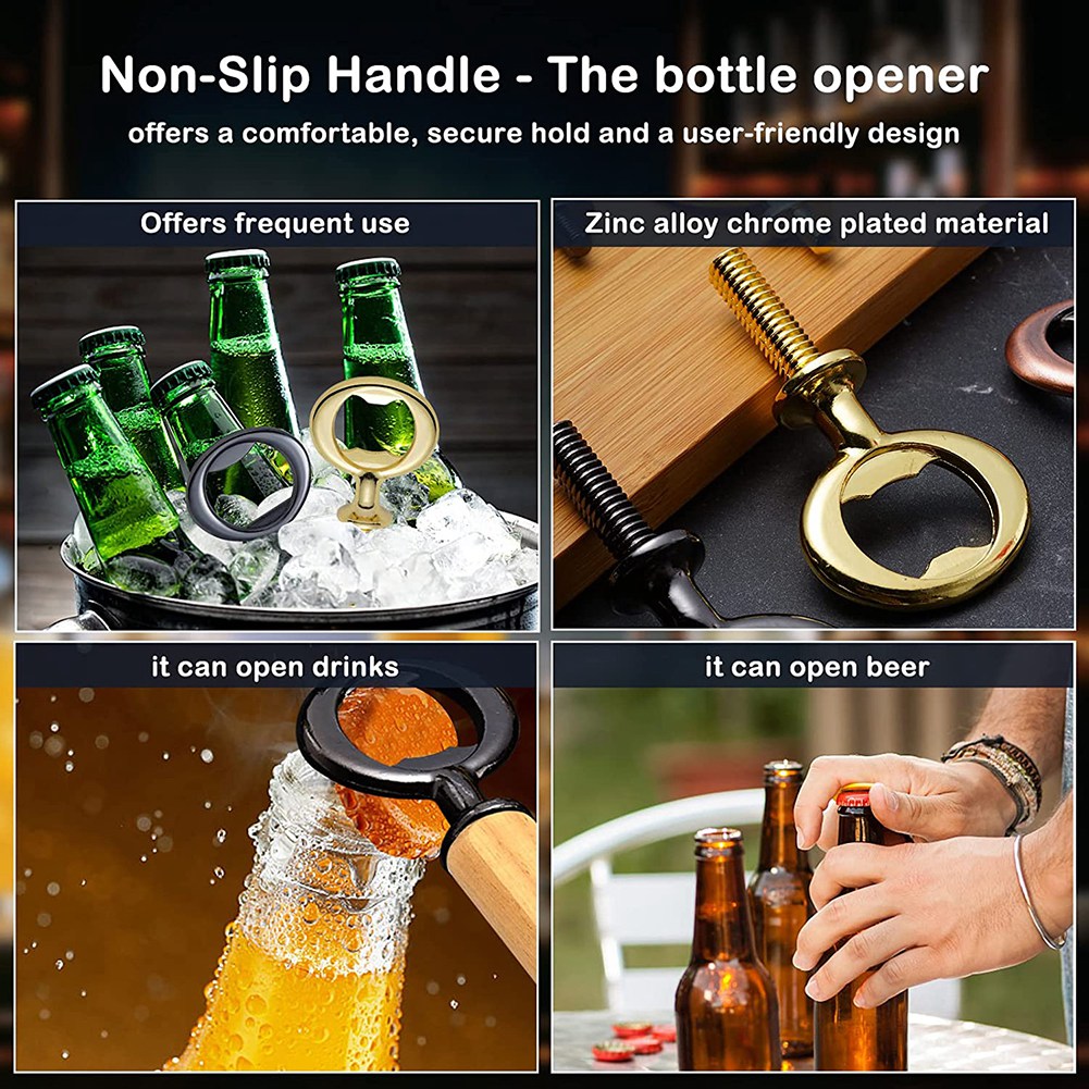 مجموعة أدوات فتح الزجاجات المع - مراجعة Beer Wine Kit وسعره
