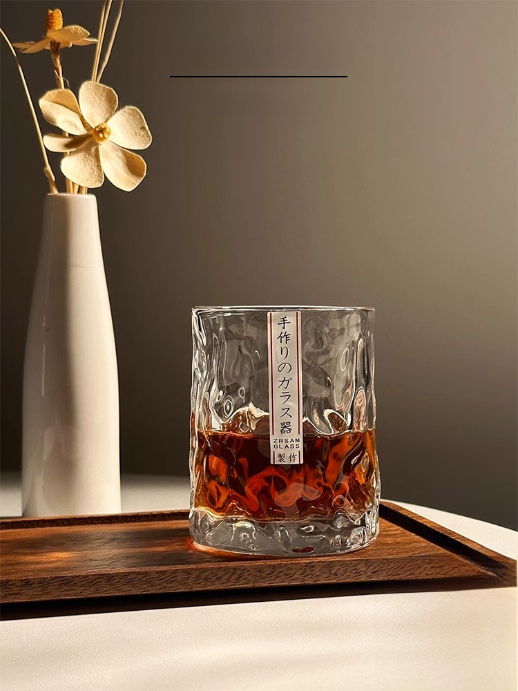 كوب زجاجي فيتنامي يدوي الصنع ب - مراجعة Wine Beer Whiskey وسعره