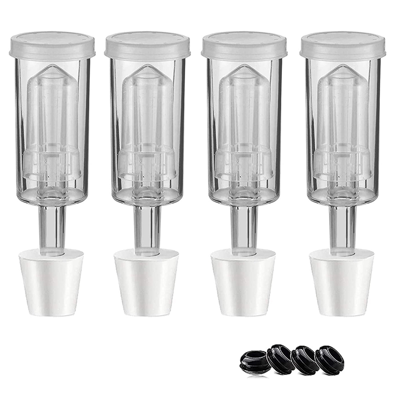 طقم أغطية تخمير YLS مع 6 سدادا - مراجعة Beer Wine Kit وسعره