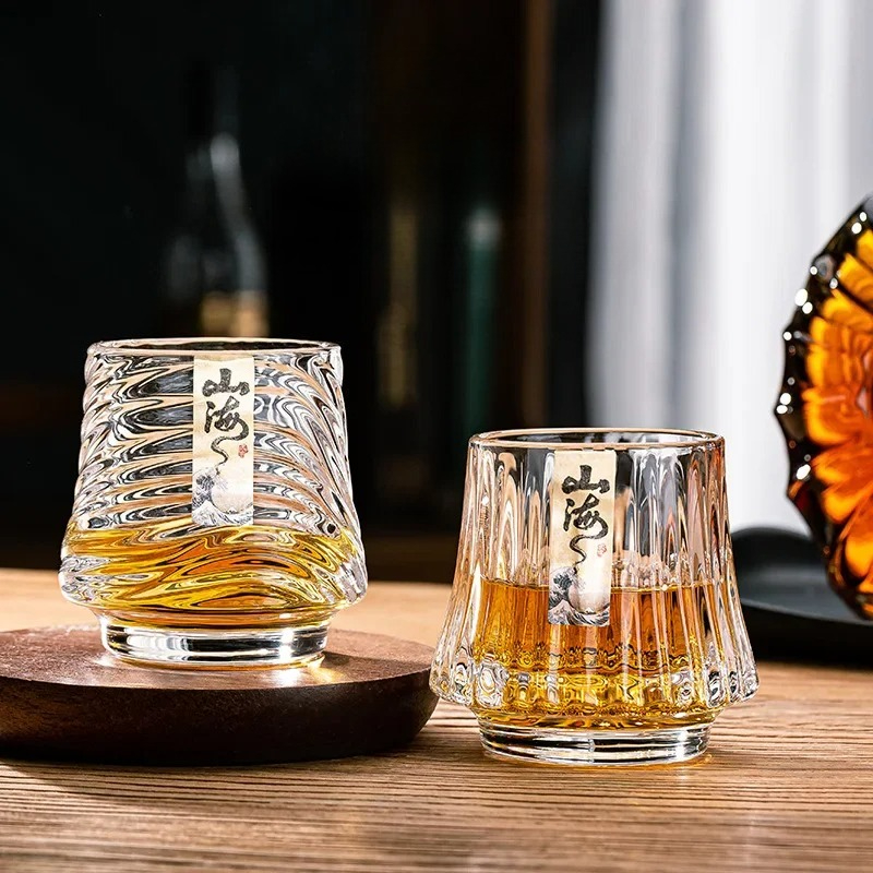 طقم أكواب ويسكي زجاجية، كؤوس ش - مراجعة Wine Beer Whiskey وسعره