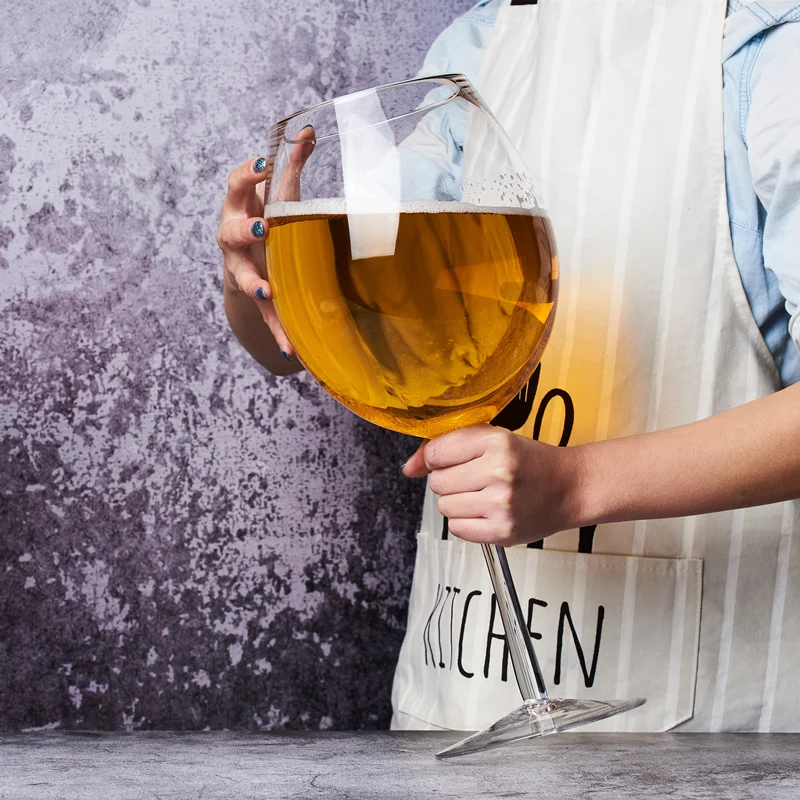 كأس نبيذ عملاق سعة 3000 مل (10 - مراجعة Wine Beer Whiskey وسعره