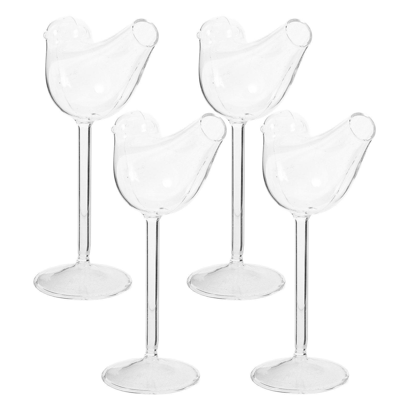 مجموعة من 4 أكواب نبيذ أنيقة و - مراجعة Wine Beer Mixed Drinks وسعره