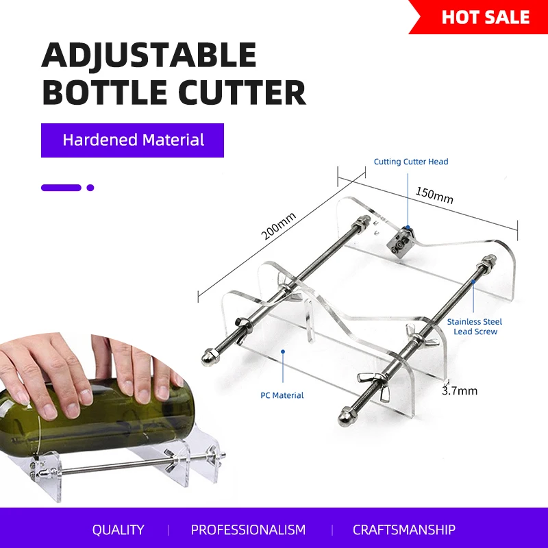 مجموعة أدوات قطع الزجاج المطور - مراجعة Beer Wine Kit وسعره