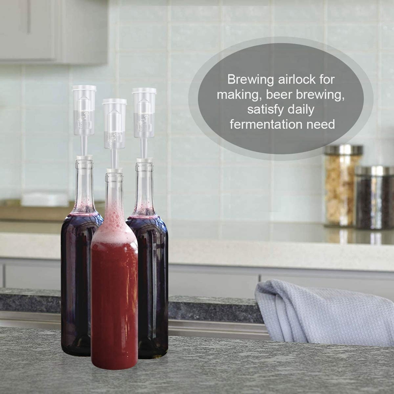طقم أغطية تخمير AC88 مع 6 سداد - مراجعة Beer Wine Kit وسعره