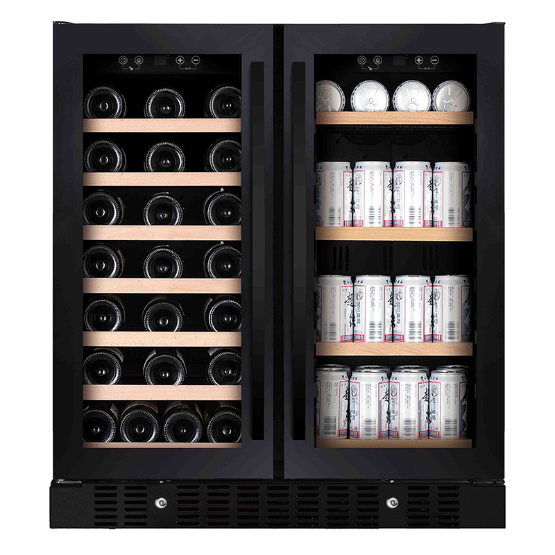 176L باب زجاجي شرب الثلاجة تحت - مراجعة Wine Beer Cooler Direct وسعره