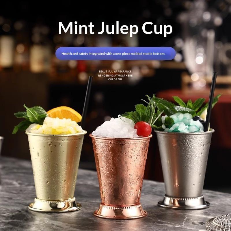 【BA】كوب مينت جوليب من الفولاذ  - مراجعة Wine Beer Mixed Drinks وسعره
