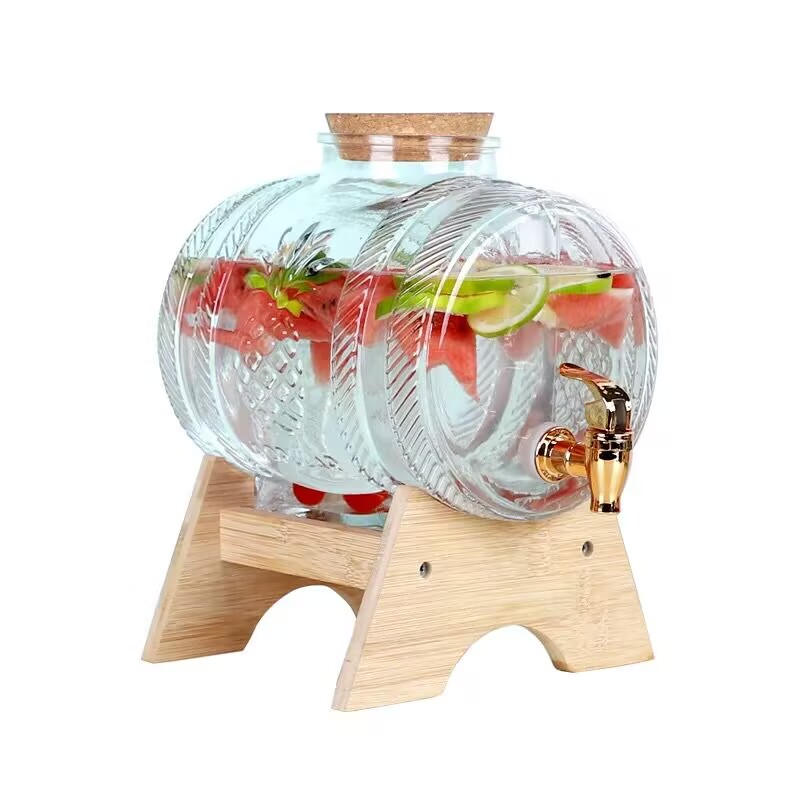 1L الزجاج ويسكي برميل برميل نب - مراجعة Wine Beer Whiskey وسعره
