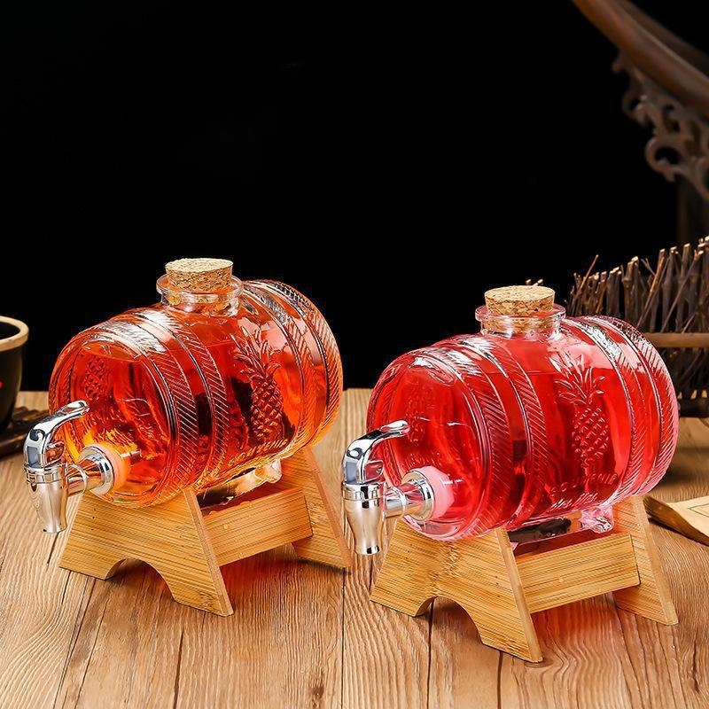 1L الزجاج ويسكي برميل برميل نب - مراجعة Wine Beer Whiskey وسعره