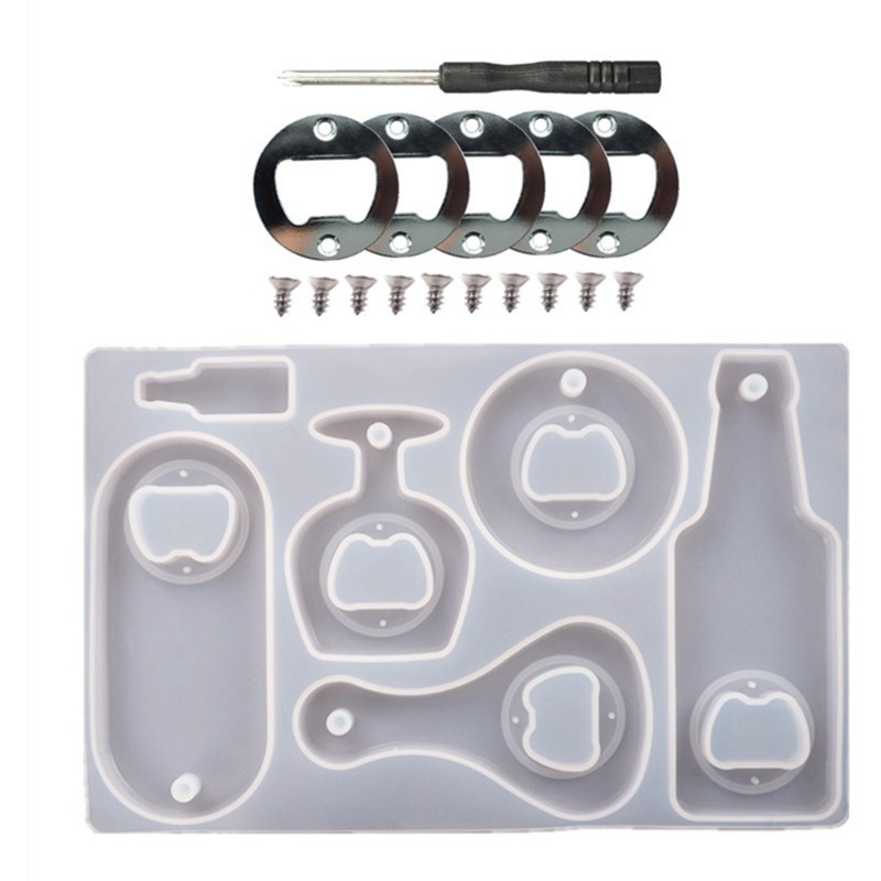 قوالب راتنج ABYN لفتحات الزجاج - مراجعة Beer Wine Kit وسعره