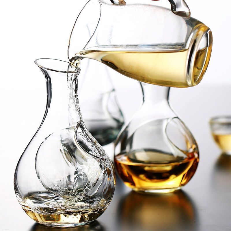 إبريق زجاجي كريستالي شفاف خالٍ - مراجعة Wine Beer Whiskey وسعره