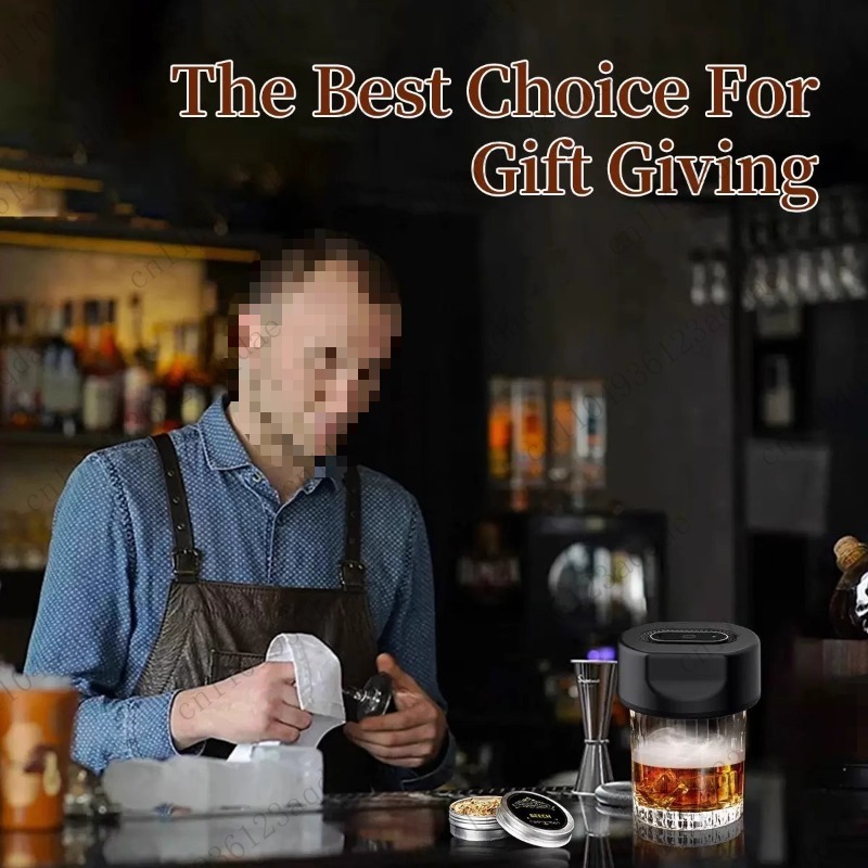 طقم مدخن كوكتيل الويسكي الكهرب - مراجعة Beer Wine Kit وسعره