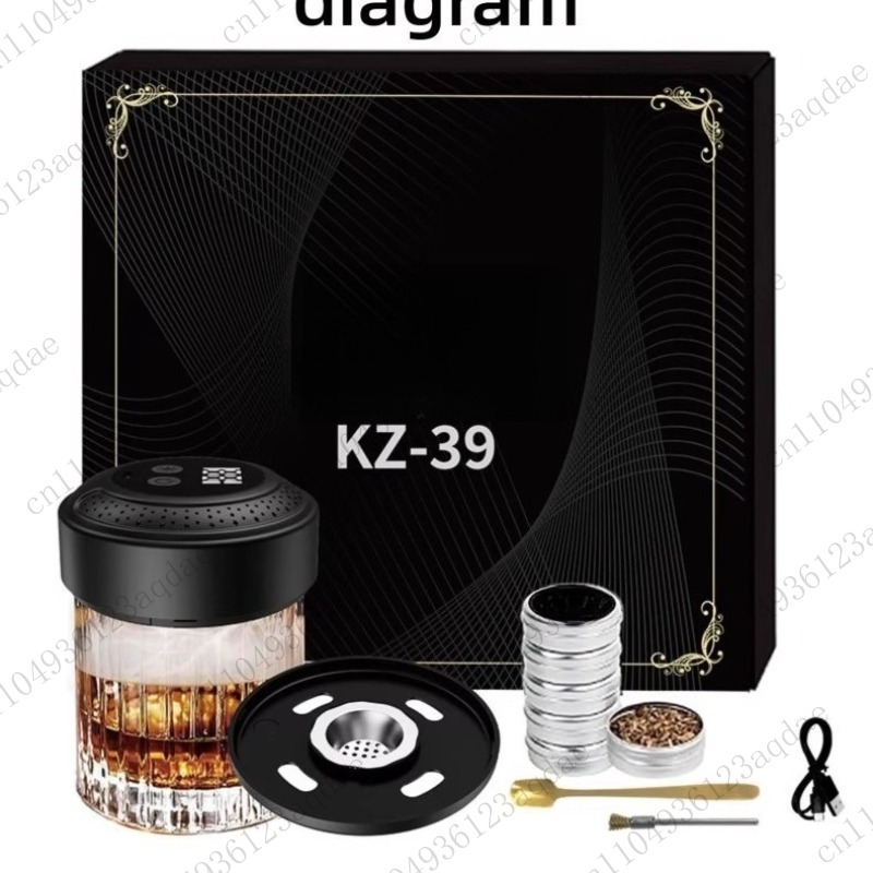 طقم مدخن كوكتيل الويسكي الكهرب - مراجعة Beer Wine Kit وسعره